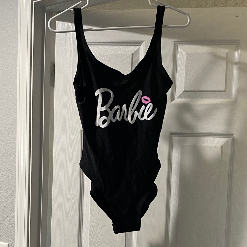 Barbie Black and Pink Bathingsuit